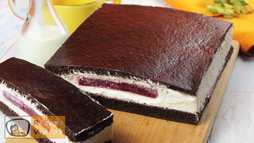 JOGHURTSCHNITTE RECEPT VIDEÓVAL – Joghurtschnitte készítése