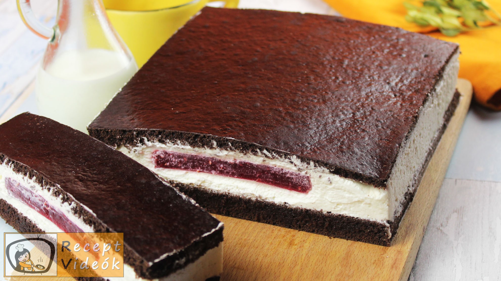 Joghurtschnitte recept, Joghurtschnitte elkészítése - Recept Videók Joghurtschnitte recept, Joghurtschnitte elkészítése - Recept Videók