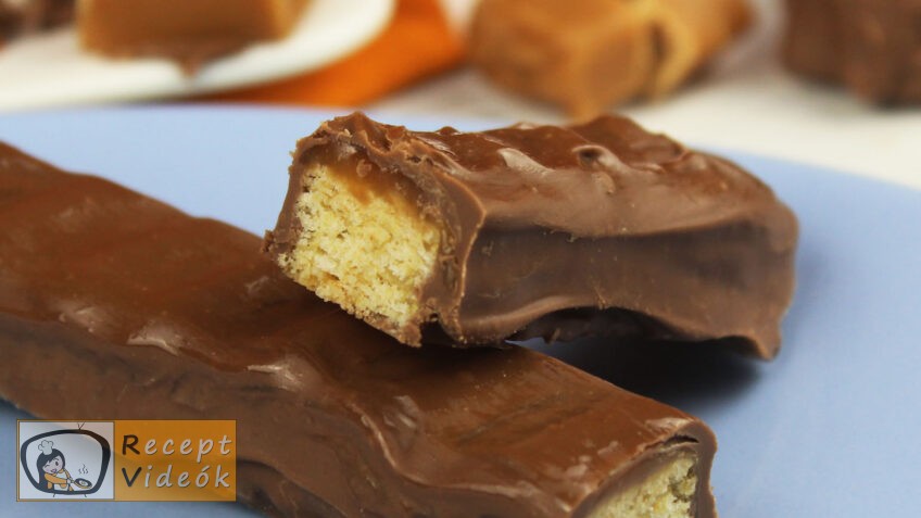 TWIX HÁZILAG RECEPT VIDEÓVAL – twix házilag készítése