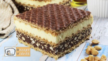 Knoppers házilag recept, knoppers házilag elkészítése - Recept Videók