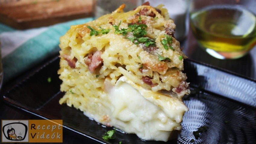 Spagetti torta recept, spagetti torta elkészítése - Recept Videók