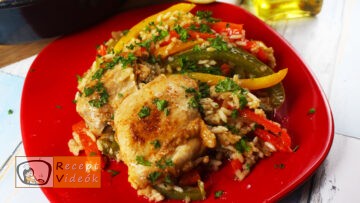 Csirke fajitas recept, csirke fajitas elkészítése - Recept Videók