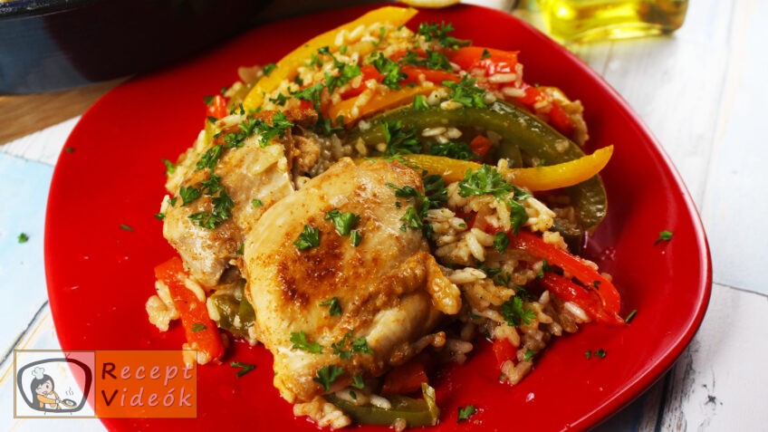 Csirke fajitas recept, csirke fajitas elkészítése - Recept Videók