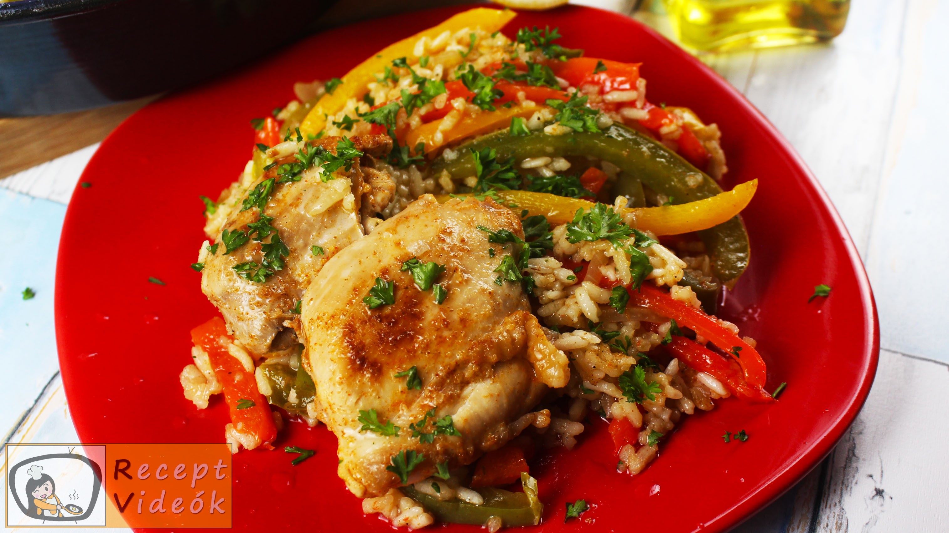 Csirke fajitas recept, csirke fajitas elkészítése - Recept Videók