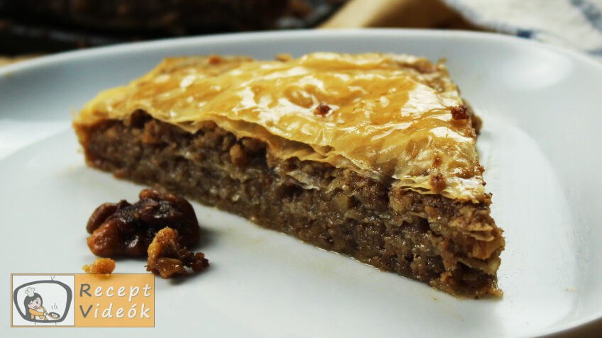 BAKLAVA RECEPT VIDEÓVAL – Baklava készítése