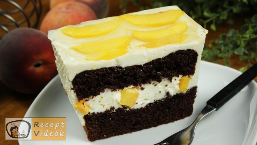 MASCARPONÉS BARACKTORTA RECEPT ELKÉSZÍTÉSE VIDEÓVAL
