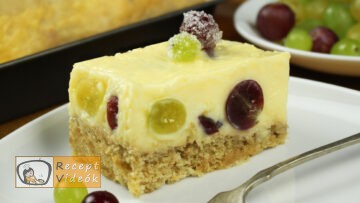 Szőlős krémes recept, Szőlős krémes elkészítése - Recept Videók