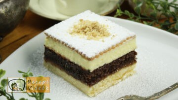 Diós-krémes linzer recept, diós-krémes linzer elkészítése - Recept Videók