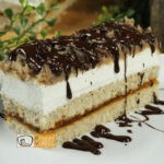 Gesztenyés mascarpone szelet recept, gesztenyés mascarpone szelet elkészítése - Recept Videók