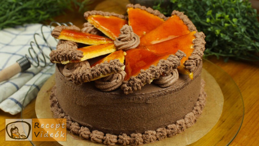 DOBOSTORTA RECEPT VIDEÓVAL – dobostorta készítése