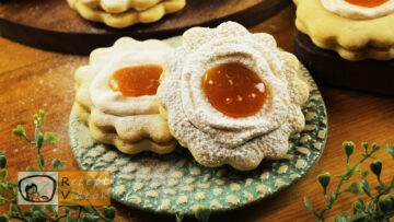 Narancsos-habos linzerkarika recept, narancsos-habos linzerkarika elkészítése - Recept Videók