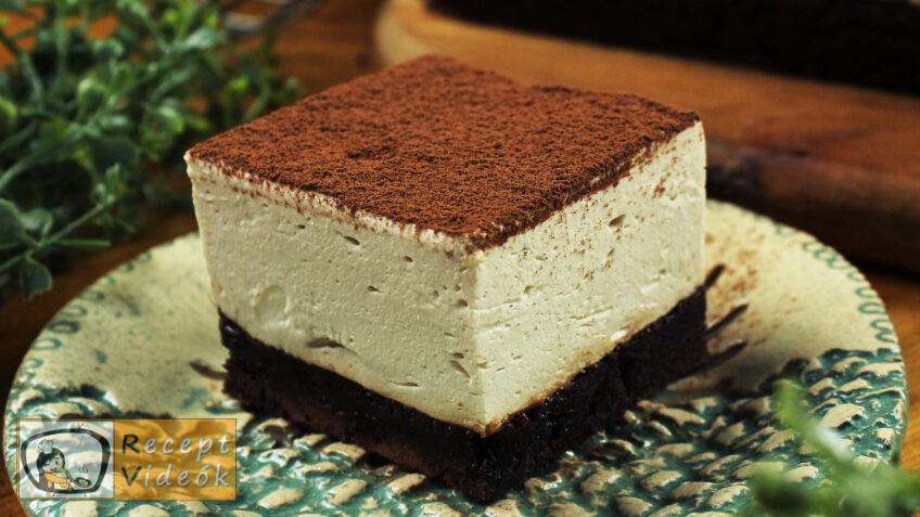 CHOCOCCINO SZELET RECEPT VIDEÓVAL -Chococcino szelet készítés
