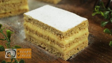 Fahéjas-mézes szelet recept, fahéjas-mézes szelet elkészítése - Recept Videók