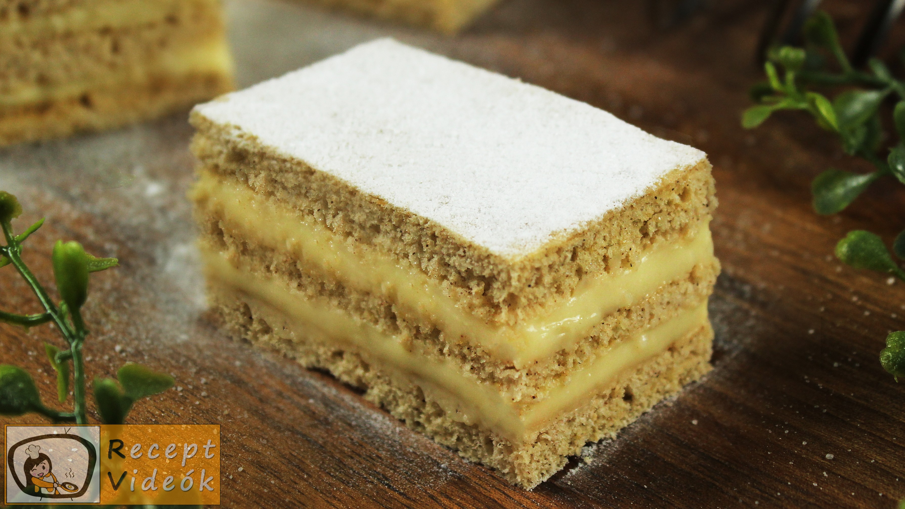 Fahéjas-mézes szelet recept, fahéjas-mézes szelet elkészítése - Recept Videók