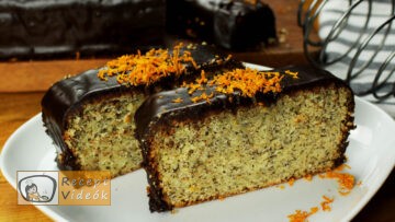 Narancsos máktorta recept, narancsos máktorta elkészítése - Recept Videók