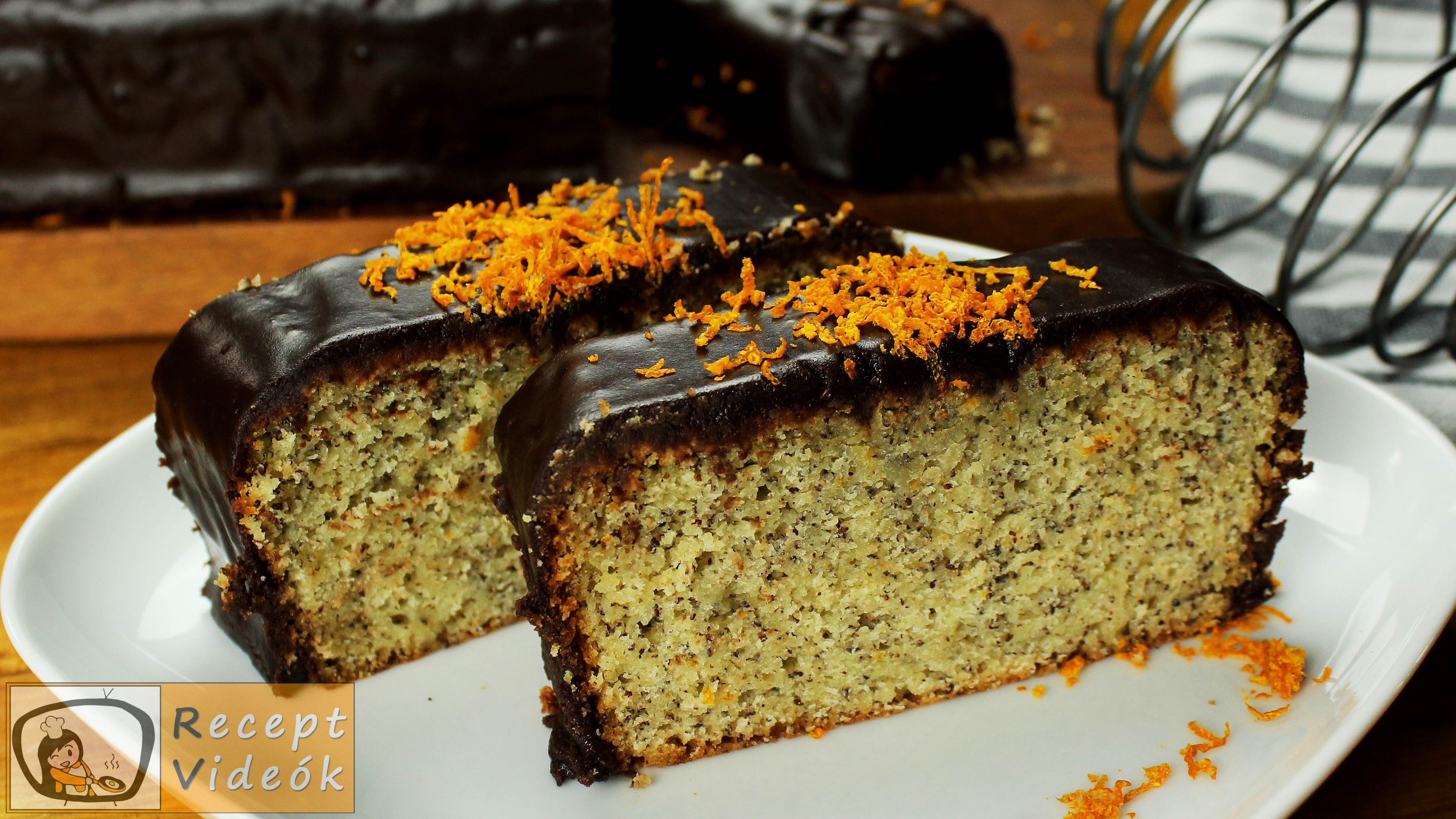 Narancsos máktorta recept, narancsos máktorta elkészítése - Recept Videók