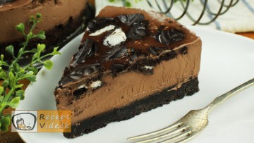 Sütés nélküli csokoládétorta recept, sütés nélküli csokoládétorta elkészítése - Recept Videók