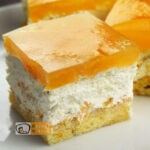Barackos túrókrémes kocka recept, barackos túrókrémes kocka elkészítése - Recept Videók