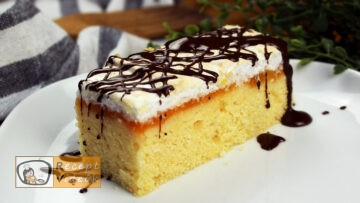 Kókuszhabos barackos szelet recept, kókuszhabos barackos szelet elkészítése - Recept Videók