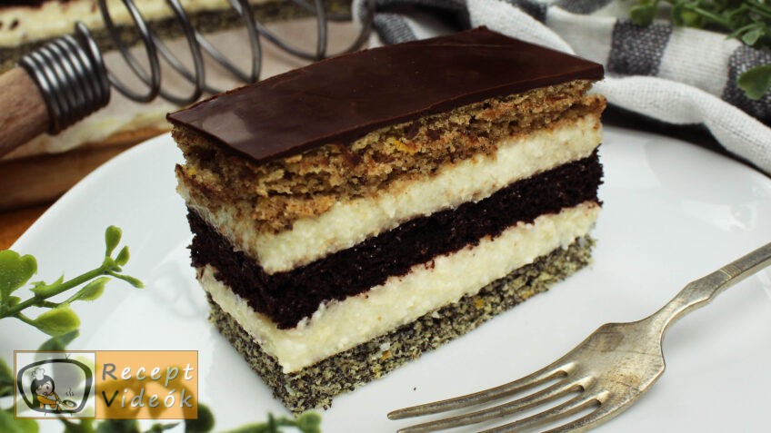 CSÍKOS SZELET RECEPT VIDEÓVAL – csíkos szelet készítése