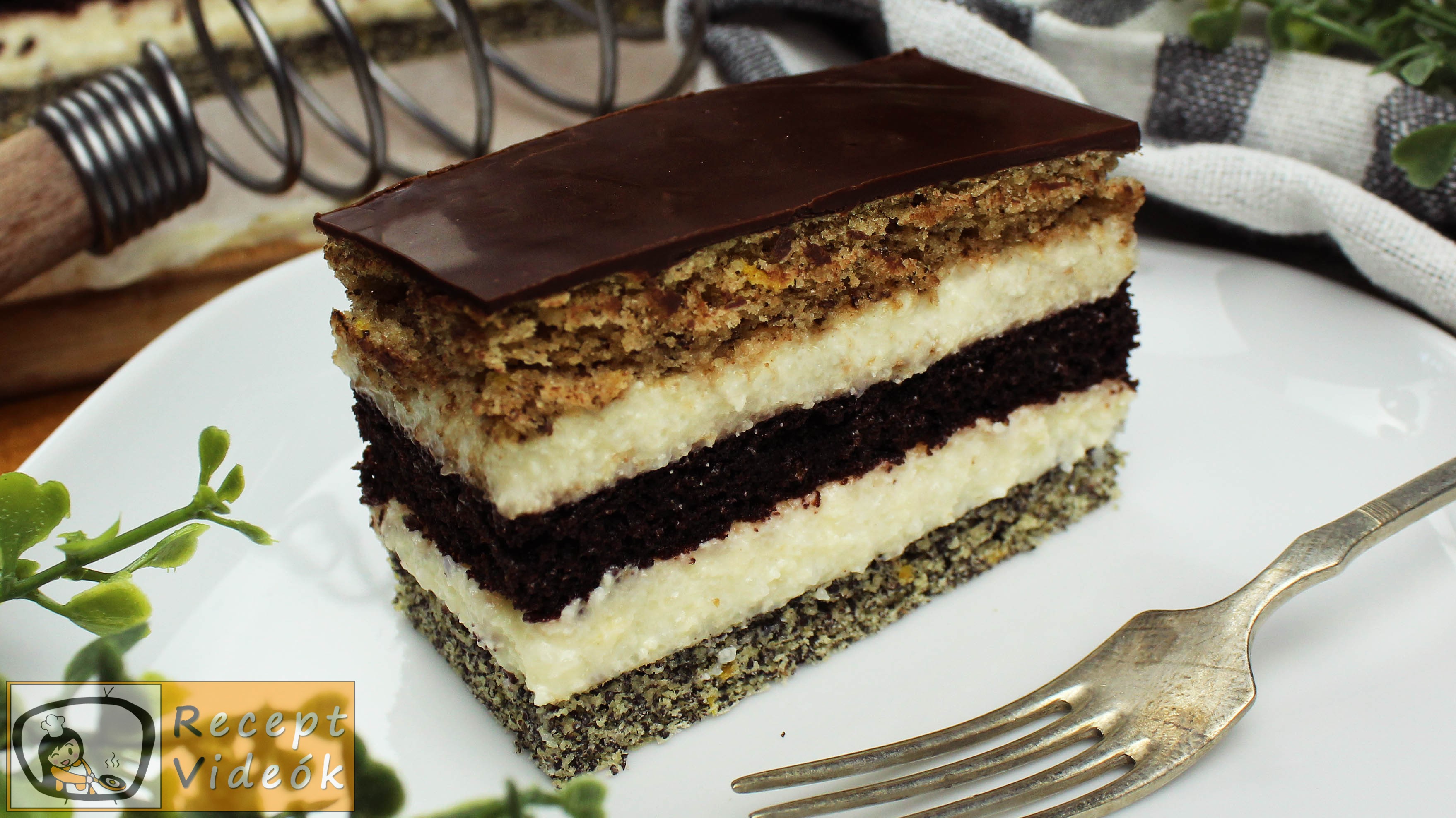 Csíkos szelet recept, csíkos szelet elkészítése - Recept Videók Csíkos szelet recept, csíkos szelet elkészítése - Recept Videók