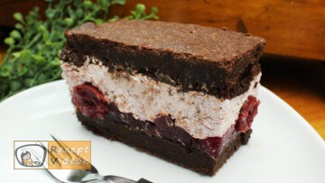 Csokis-meggyes szelet recept, csokis-meggyes szelet elkészítése - Recept Videók