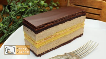 Praliné szelet recept, praliné szelet elkészítése - Recept Videók