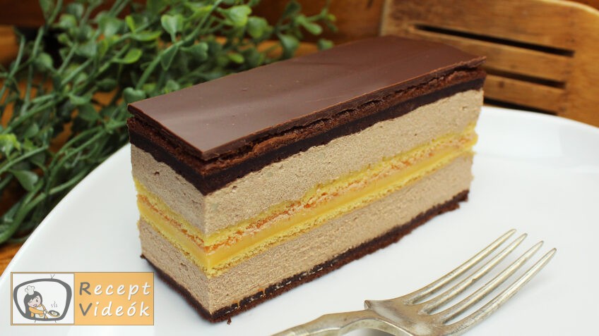 PRALINÉ SZELET RECEPT VIDEÓVAL – Praliné szelet készítése