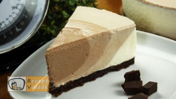 Csokoládés sajttorta recept, csokoládés sajttorta elkészítése - Recept Videók