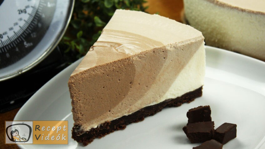 CSOKOLÁDÉS SAJTTORTA RECEPT VIDEÓVAL – Sajttorta készítése