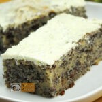 Almás mákos márvány szelet recept, almás mákos márvány szelet elkészítése - Recept Videók