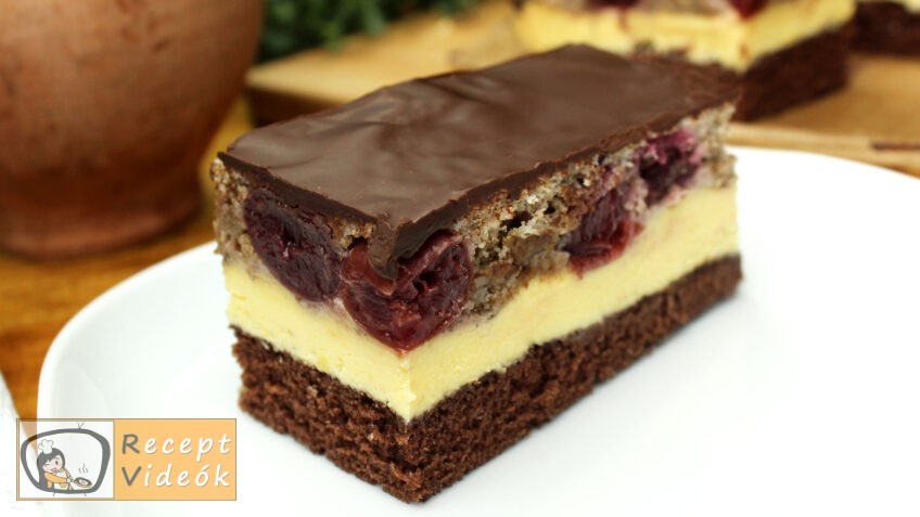 FANTÁZIA SZELET RECEPT VIDEÓVAL – Fantázia szelet készítése