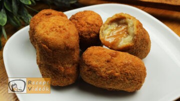 Karamellával töltött banán falatok recept, karamellával töltött banán falatok elkészítése - Recept Videók