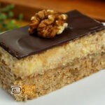 Diószelet rumos krémmel recept, diószelet rumos krémmel elkészítése - Recept Videók