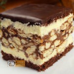 Gesztenyés-kekszes kocka recept, gesztenyés-kekszes kocka elkészítése - Recept Videók