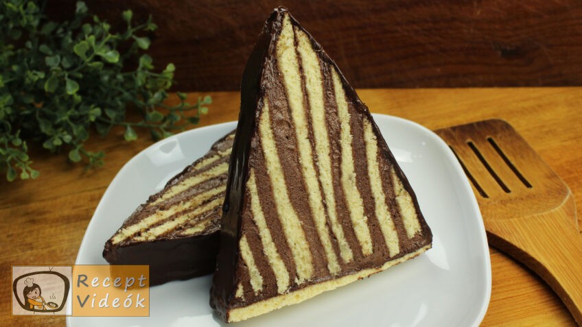 PIRAMIS SZELET RECEPT VIDEÓVAL – Piramis szelet készítése