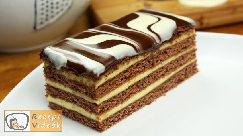 STOLWERCK SZELET RECEPT VIDEÓVAL – Stolwerck szelet készítése