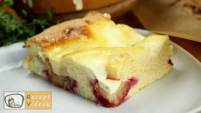 TEJFÖLÖS-SZILVÁS SZELET RECEPT VIDEÓVAL – Recept készítése