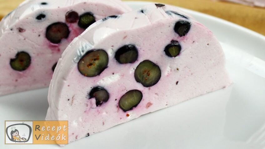ÁFONYÁS JOGHURTSZELET RECEPT VIDEÓVAL – Joghurtos szelet