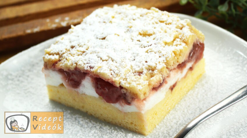 HABOS-EPRES SZELET RECEPT VIDEÓVAL – Epres szelet készítése