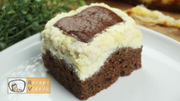 Fehércsokis szelet recept, fehércsokis szelet elkészítése - Recept Videók
