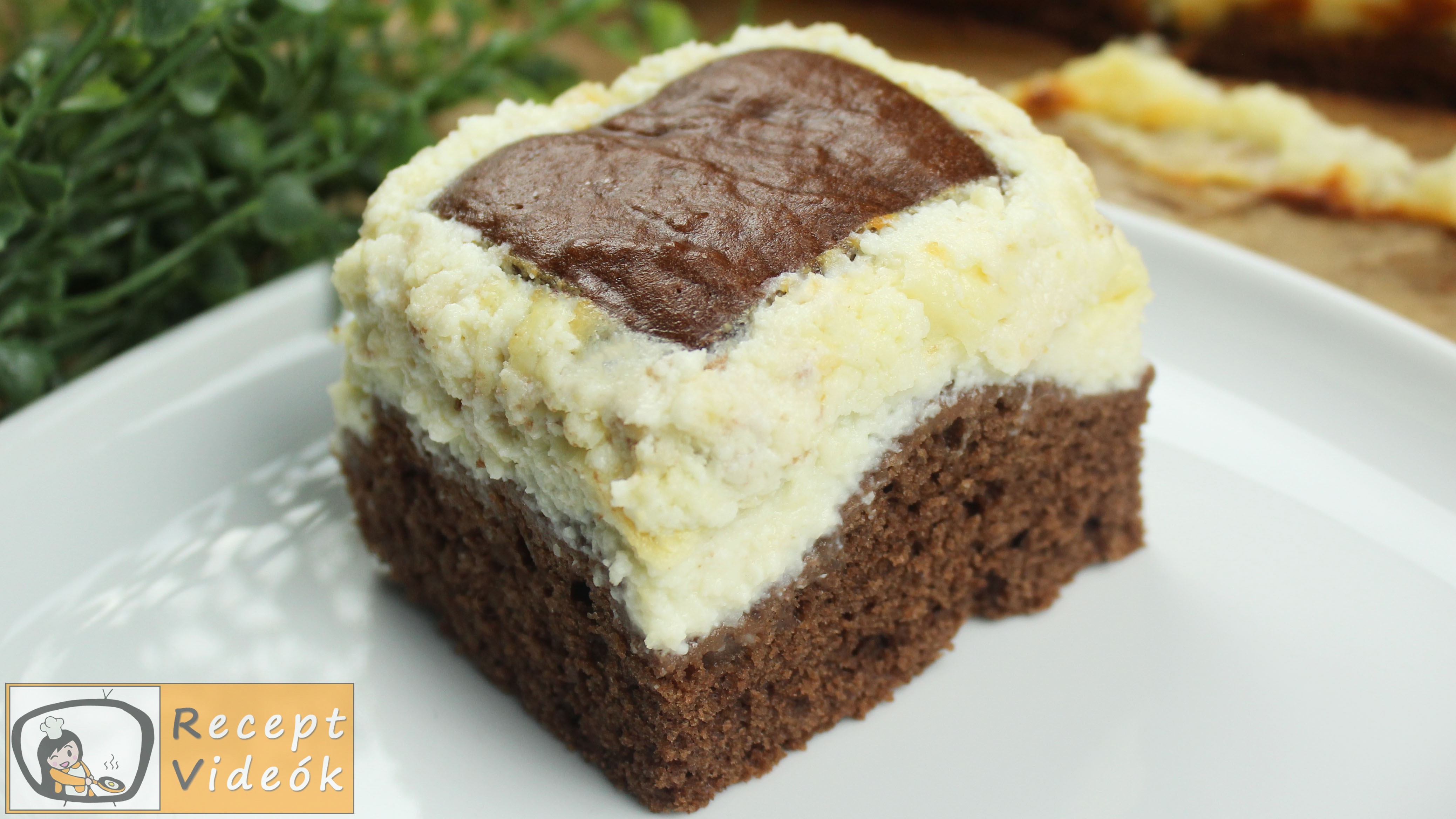 Fehércsokis szelet recept, fehércsokis szelet elkészítése - Recept Videók