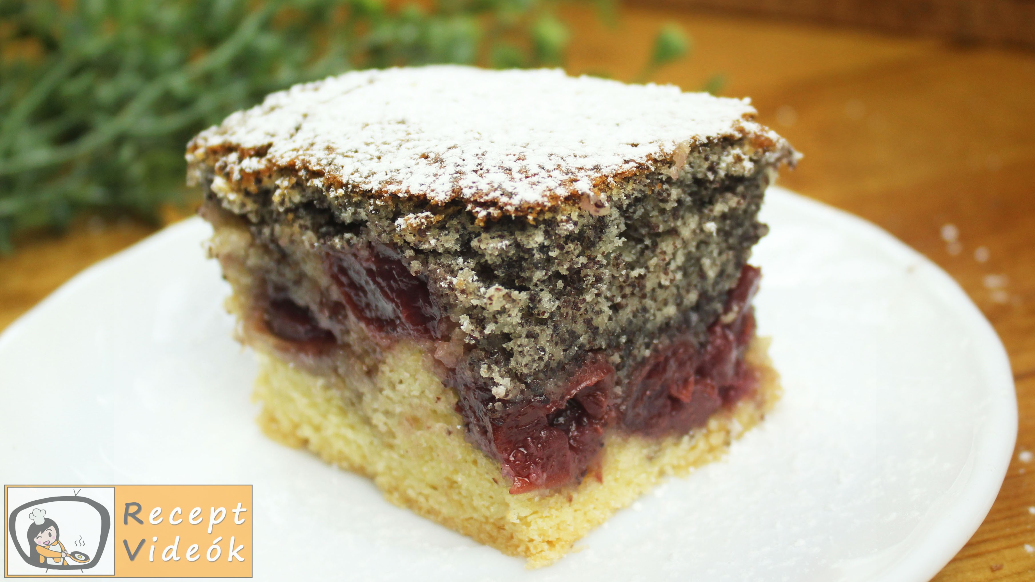 Mákos-meggyes szelet recept, mákos-meggyes szelet szelet elkészítése - Recept Videók Mákos-meggyes szelet recept, mákos-meggyes szelet szelet elkészítése - Recept Videók