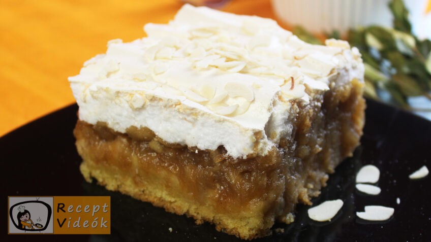 ALMÁS-HABOS RESZELT SÜTI RECEPT VIDEÓVAL – Recept készítése