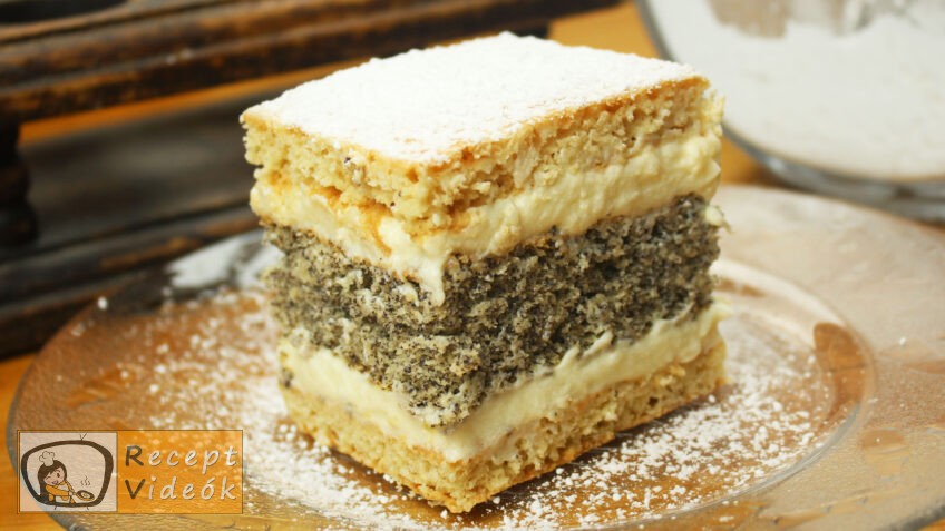 FRANCIA MÁKOS KRÉMES RECEPT VIDEÓVAL – Recept készítése