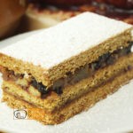 Töltött mézes szelet recept, töltött mézes szelet elkészítése - Recept Videók