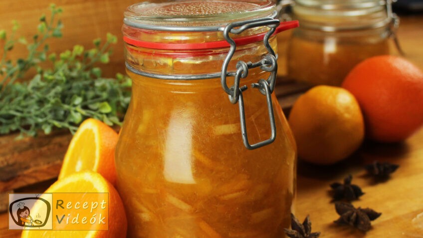 NARANCSLEKVÁR RECEPT VIDEÓVAL – Narancslekvár készítése